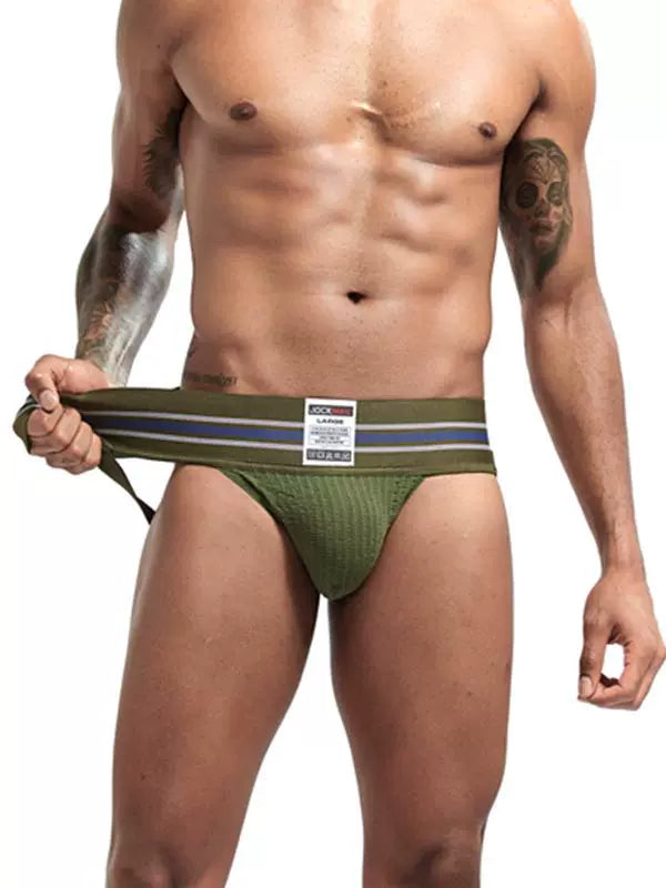 Jockmail Sports and Fitness Running Trendy Unique Double G-string Cotton
