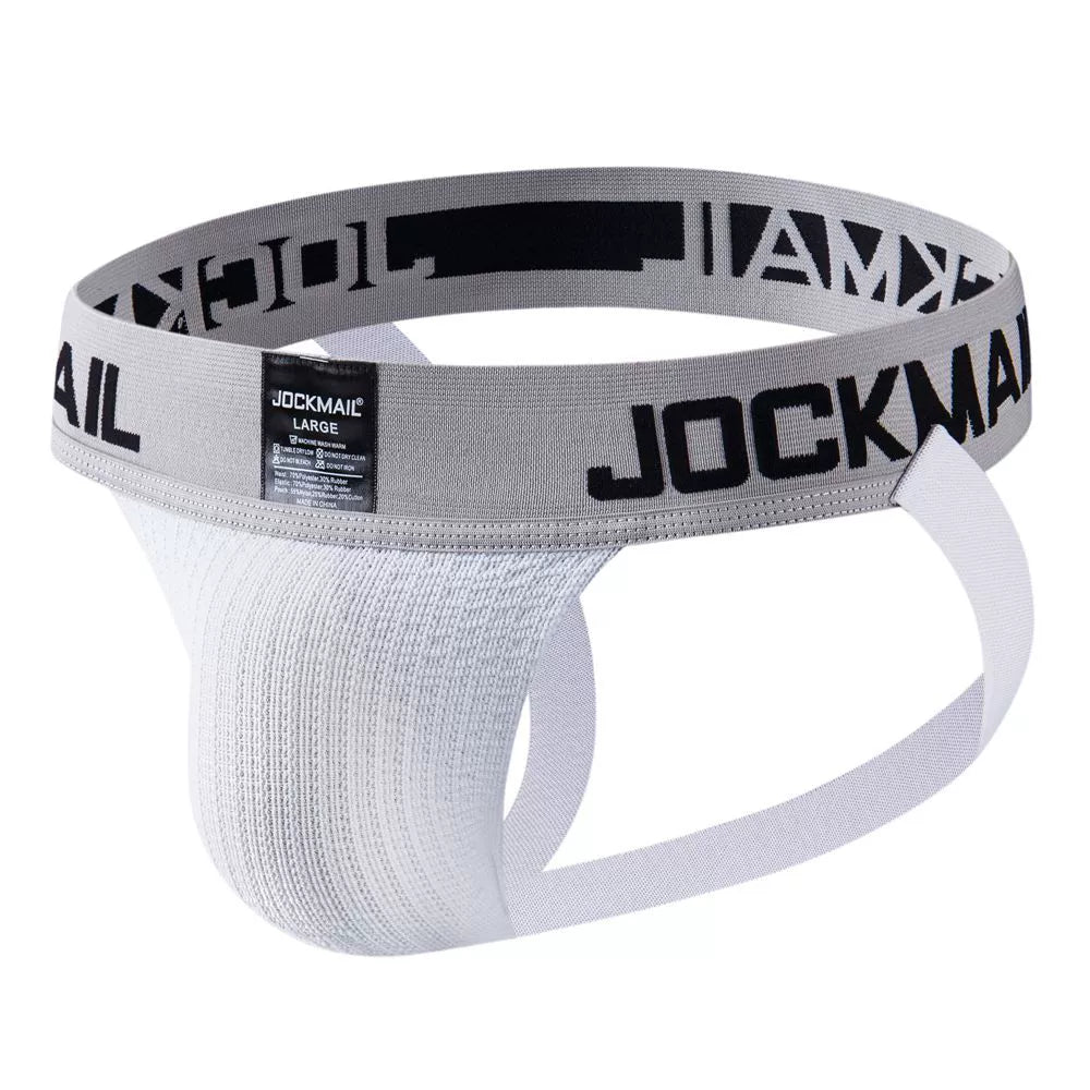 Jockmail Mesh Hole Breathable Hollow Couple Underwear