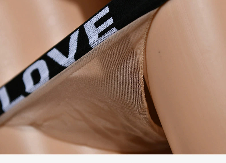 Love One-Piece Women's Transparent Thong