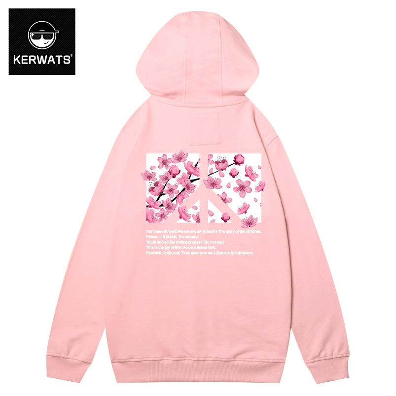 Kerwats Loose plus Size Large Size Hoodies for Men Women Hoodie