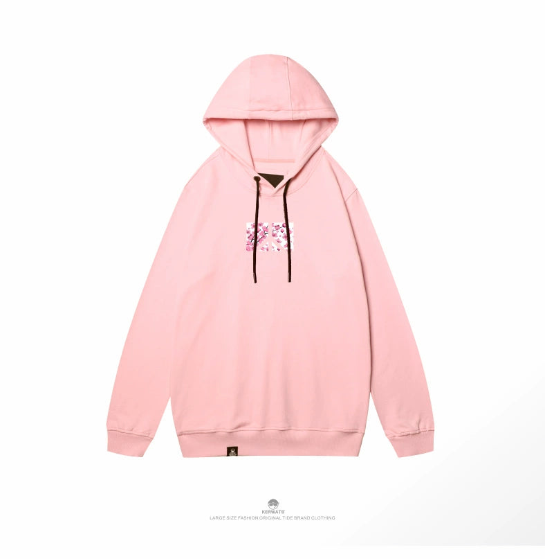 Kerwats Loose plus Size Large Size Hoodies for Men Women Hoodie