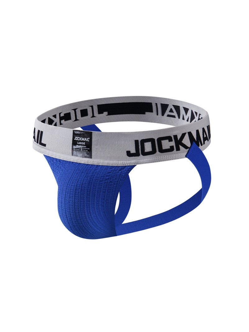 Jockmail Mesh Hole Breathable Hollow Couple Underwear