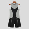 INCERUN Men Cycling Bodysuit Patchwork