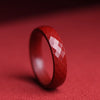 FengShui Cinnabar Ring, Feng Shui Cinnabar Ring for Men Women, Feng Shui Ring for Wealth and Protection Good Luck Money Amulet