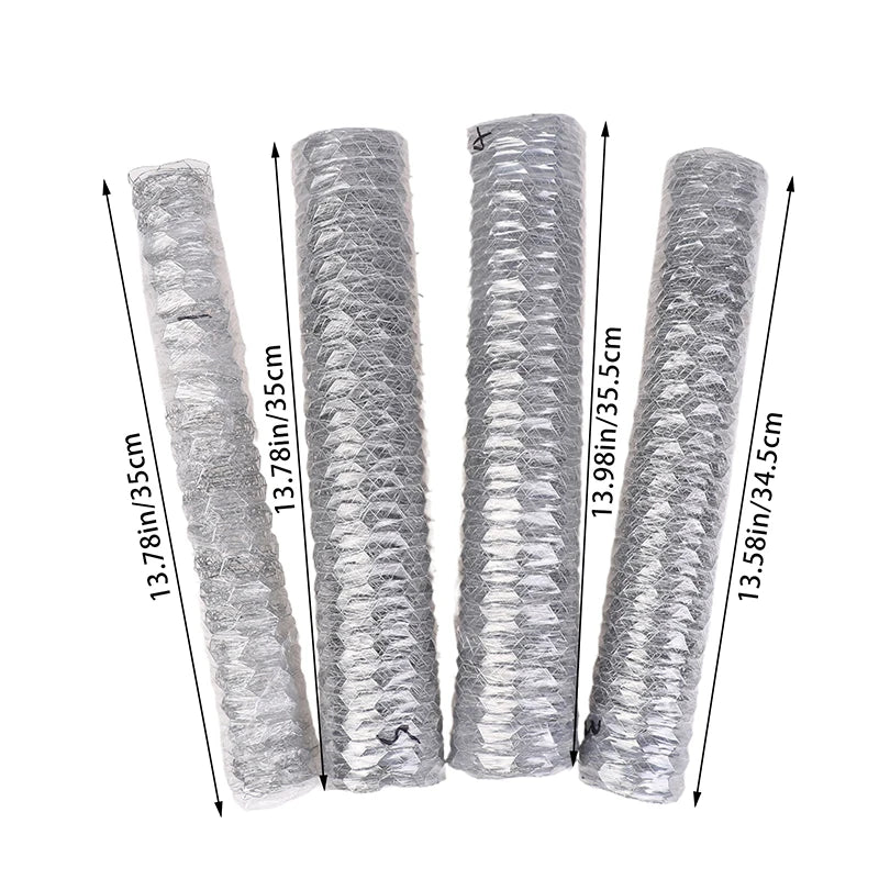 1 Roll Sturdy Iron Garden Fence Chicken Wire Net Flower Arrangement Wire Netting For Floral Mesh Craft Netting