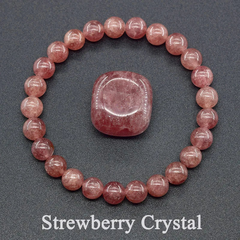 Amethust Bracelet Made of Real Natural Stone Beads Body-Purifying Geniune Amethyst Natural Crystal Bracelet for Women Pulsera