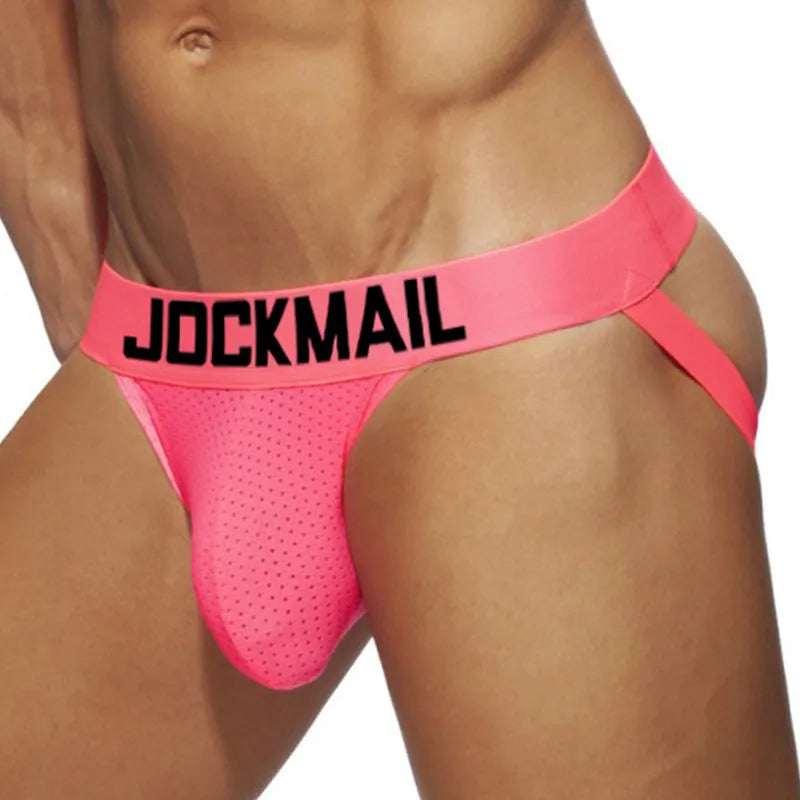 4PCS/Lot Sexy Gay Men Underwear Brief Underpants Nylon Quick Dry Men's Jockstrap Bikini Slip Men's Tanga or As Swimwear Shorts
