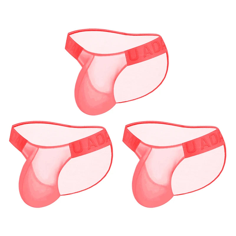 Mens Underwear Summer Ultra-thin Transparent Boxershorts Male Ice slip panties Boxer Shorts Comfortable Men's Underpants AD786
