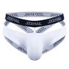 Men Jockstrap Harness Mens Bondage Gay Hombre Stage Nighclubwear Sexy Underwear Thong G String Penis Pouch Ice silk transparent