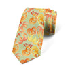 Fun and novel lobster and crab picture design tie fashion animal print men's tie wedding party Halloween shirt accessories