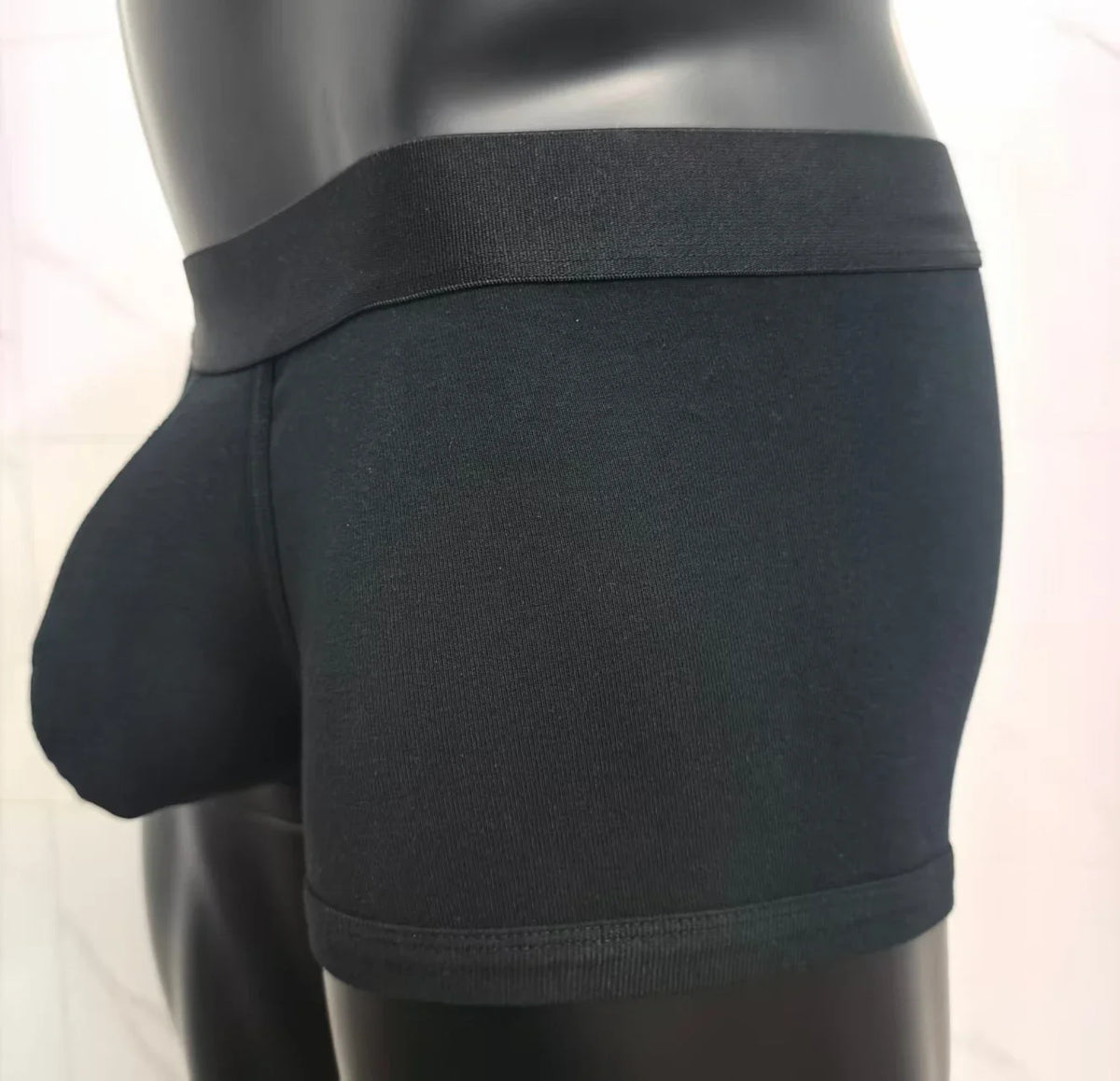 2026 New Classic Mens Boxer Briefs with Large Pocket Cotton Breathable Soft Sexy Underwear for Mens Comfortable Pouch Underpants