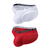 Transparent Men's Underwear Briefs Comfortable Low Wasit Ice Silk Sexy Men Panties Quick Dry Breathable antibacterial Underpants