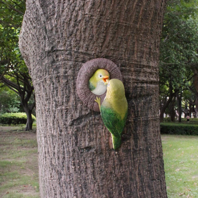 Feeding birds，Suitable for decorating large trees in courtyard gardens，Home wall decoration，Mother's Day Gift