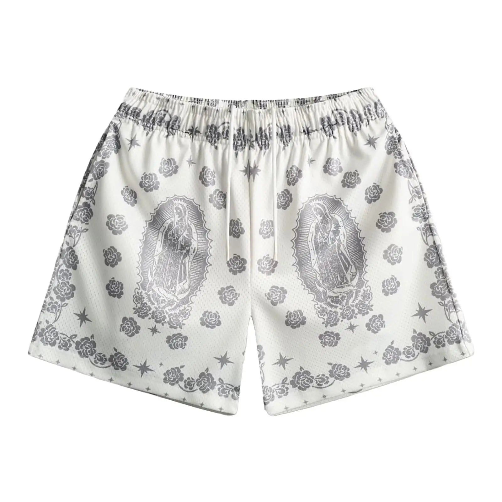 Men's Paisley Pattern Fashion Shorts Boys Summer Cool Hawaii 3D Printed Casual Swim Trunks Quick Dry Surfboard Shorts