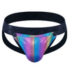 Men PU Faux Leather Jockstrap Harness Men Bondage Fetish Gay Hombre Stage Nighclubwear Sexual Underwear Removable Penis Pouch