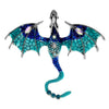CINDY XIANG Enamel Fly Dragon Brooch Beautiful Legand Animal Pin 3 Colors Available Winter Jewelry High Quality New 2022