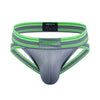 JOCKMAIL Men Jockstrap Thong  Mens Bikini Briefs Sexy Gay Underwear Nylon Mesh Hip Lift Mesh Quick Dry Sports Wear Panties