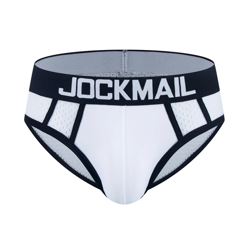 U Convex Sexy Man's Underwear Briefs Underpants Comfortable Men's Briefs Bikini Gay Underwear Men's Briefs Nylon Ice Silk JM311