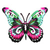 Metal Art Butterfly Wall Decor Colorful Iron Art Butterfly Sculptures Butterfly Hanging Ornament for Outdoor Home Yard Garden
