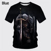 Fashion Retro Knights Templar 3D Printed Men's T-Shirts Summer Casual Streetwear Couple Tees Short Sleeve Tops Drop Shipping 5XL