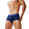 SEOBEAN Mens Boxers Sexy Underwear Men Underpants U convex Penis Pouch Male Panties Low Waist Solid Boxer Shorts Calzoncillo