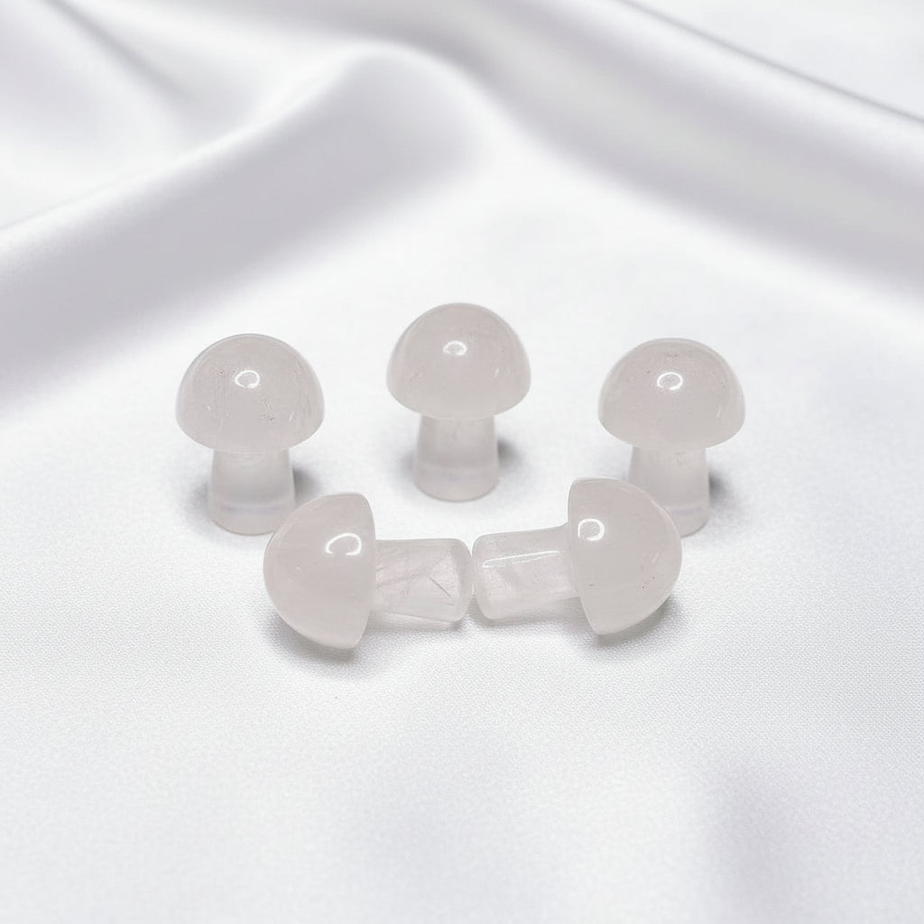 Mini Mushroom Carved Gemstone