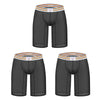 1/2/3PCS Men's Ice Silk Boxers Transparent Boxers 0.01 Ultra-thin Fabric See Through Underpants Seamless Underwear Boxer Shorts