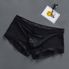 Men's Ice Silk Boxer Pants Breathable Panties Sexy Transparent Ultra-thin Underwear Breathable Comfortable Underpants