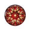 Fashion Scarlet Mandala Flower Art Patterns 12mm/18mm/20mm/25mm Round Photo glass cabochon demo flat back Making findings