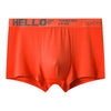 1/3Pc Men Panties Breathable Antibacterial Boxer Shorts Four-corner Shorts Teenagers Knitted Pure Color  U Convex Male Underpant