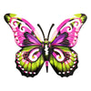 Metal Art Butterfly Wall Decor Colorful Iron Art Butterfly Sculptures Butterfly Hanging Ornament for Outdoor Home Yard Garden