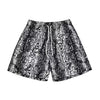 Men's Scale Printed Pattern Casual Shorts Boys Summer Cool Hawaiian 3D Printed Casual Swim Trunks Drawstring Surfboard Shorts