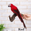 25/35cm Creative Handmade Simulation Parrot Animal Bird Garden Props Decoration Miniature Feather Lawn Doll Ornaments