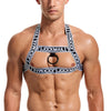 Man Harness Sissy Fetish Man Rave Costumes Lingerie Sexy Men Strap Shoulder Bondage Chest  Elastic Belt Erotic Hombre Hollow