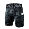 Compression Shorts Men with Pocket, Spandex Running Shorts Sport Athletic Workout Performance Underwear