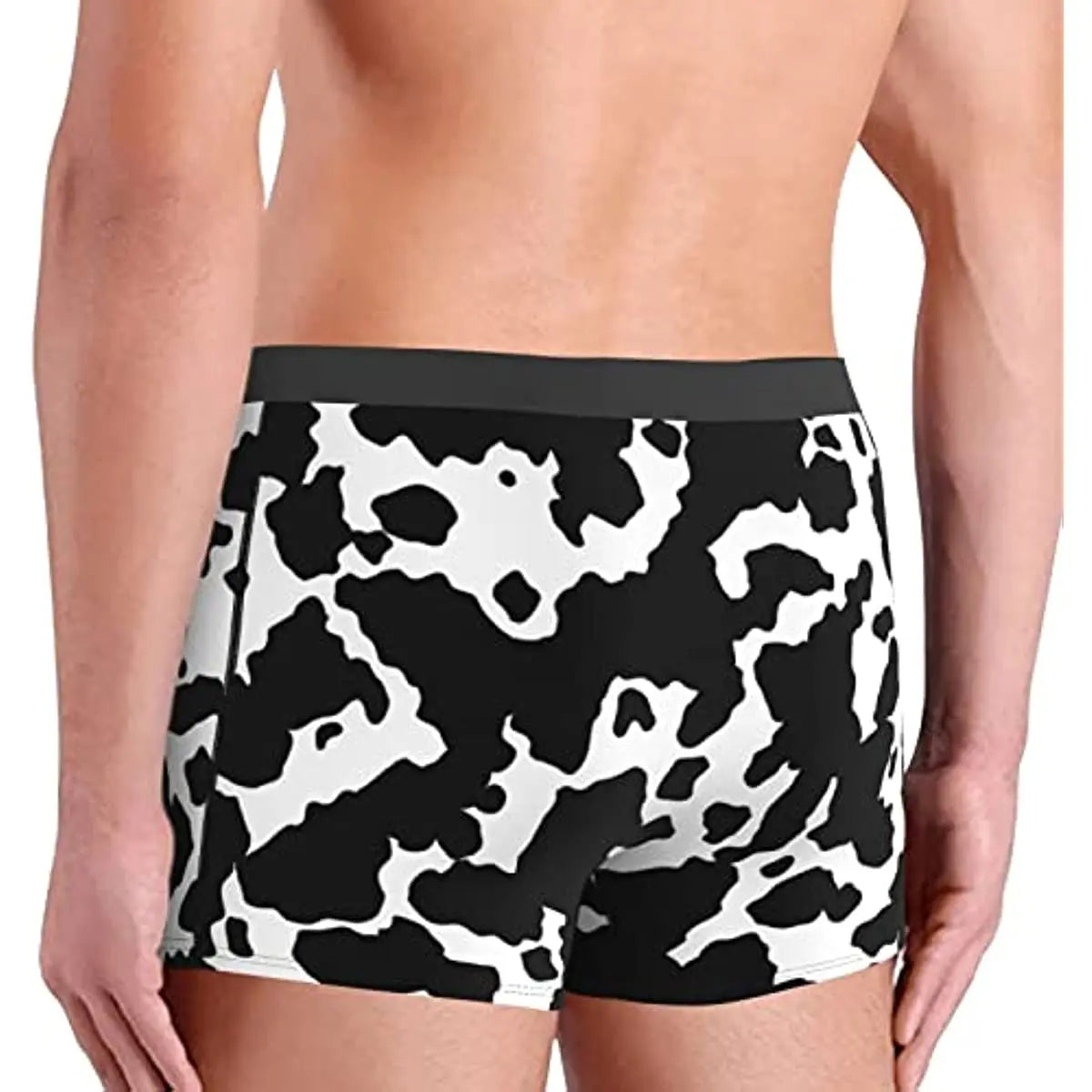 Cow Print Men Milk Underwear Boxer Briefs Regular Sport Mens Boxer Briefs Underwear Men Boxer Hombre Men Sexy Men Underwear