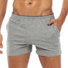ORLVS Brand Boxer Men Underwear Cotton Pouch Boxershorts Sleep Men Underpants Panties For Swim Or Boxers Shorts With Pocket