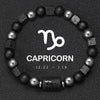 12 Zodiac Bracelets Natural Stone Cancer Virgo Leo Libra Bracelet Couples Friendship Gifts Bracelets Jewelry pulsera hombre