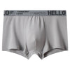 1/3Pc Men Panties Breathable Antibacterial Boxer Shorts Four-corner Shorts Teenagers Knitted Pure Color  U Convex Male Underpant