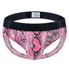 Leopard Print Jockstrap Sexy Briefs Men Bikini Underwear Slip Hombre Calzoncillos Hombre Kinckers Men Briefs Cuecas Gay