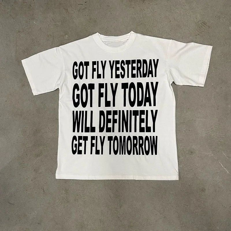 Got Fly Y2K Cotton T-shirt