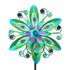 Wind Spinner Solar Garden Decor