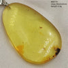 Natural Amber Pendant From Baltic Flower Yellow Amber Water Drop Women Men Jewelry Reiki Stone Women Men AAAAAAA