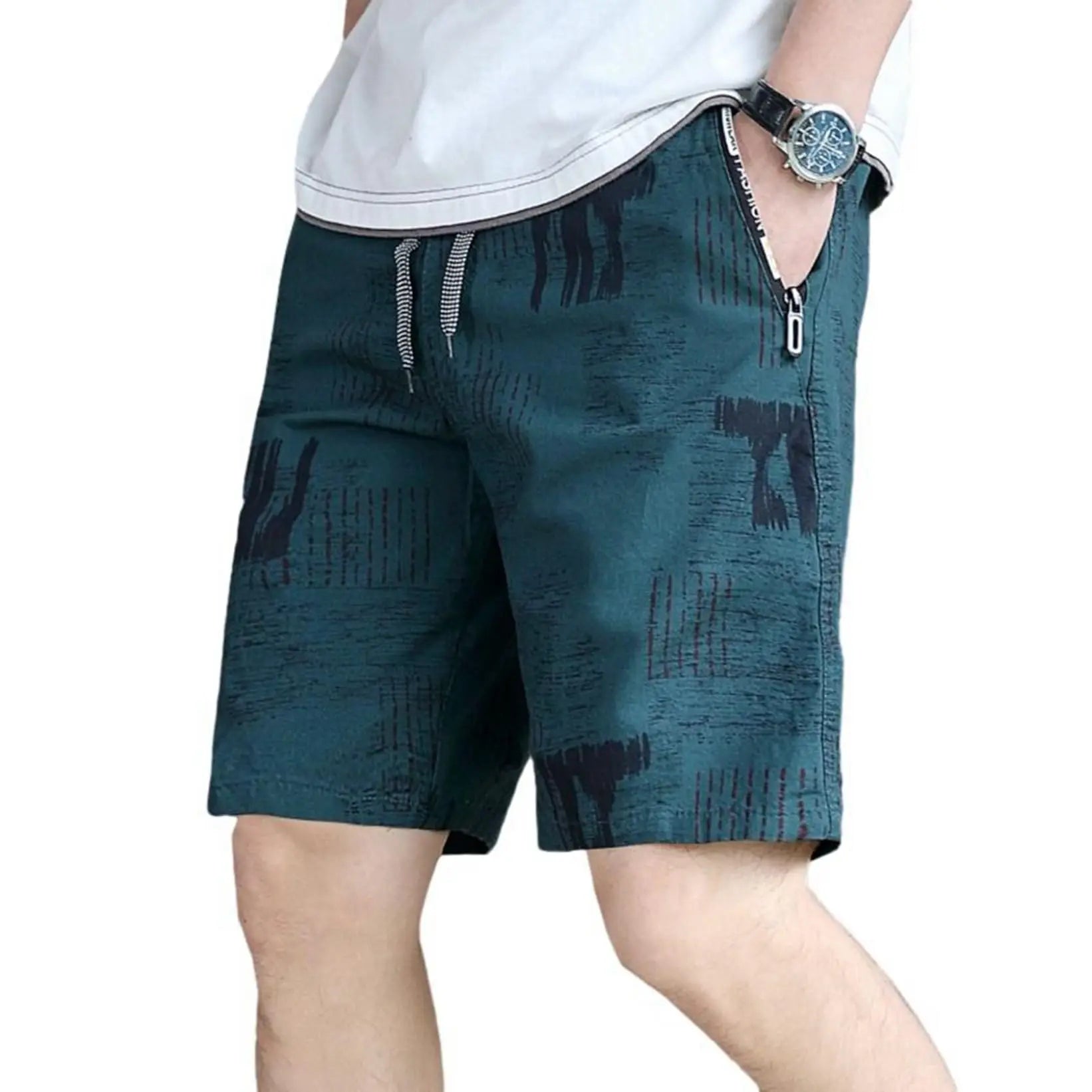 Men's Letter Cartoon Swim Trunks Surf Trunks Shorts Fashion Street Trend Casual Daily Vacation Elastic Waist Design Clothing