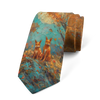 Classic oil painting high-quality printing, novel tie personalized wedding party shirt accessories Harajuku fashion unisex tie