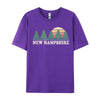 New Hampshire NH Vintage Retro 70s Cosie Men's Fashionable Custom Tees O Neck Pure Cotton Top T-Shirts Casual T-Shirts