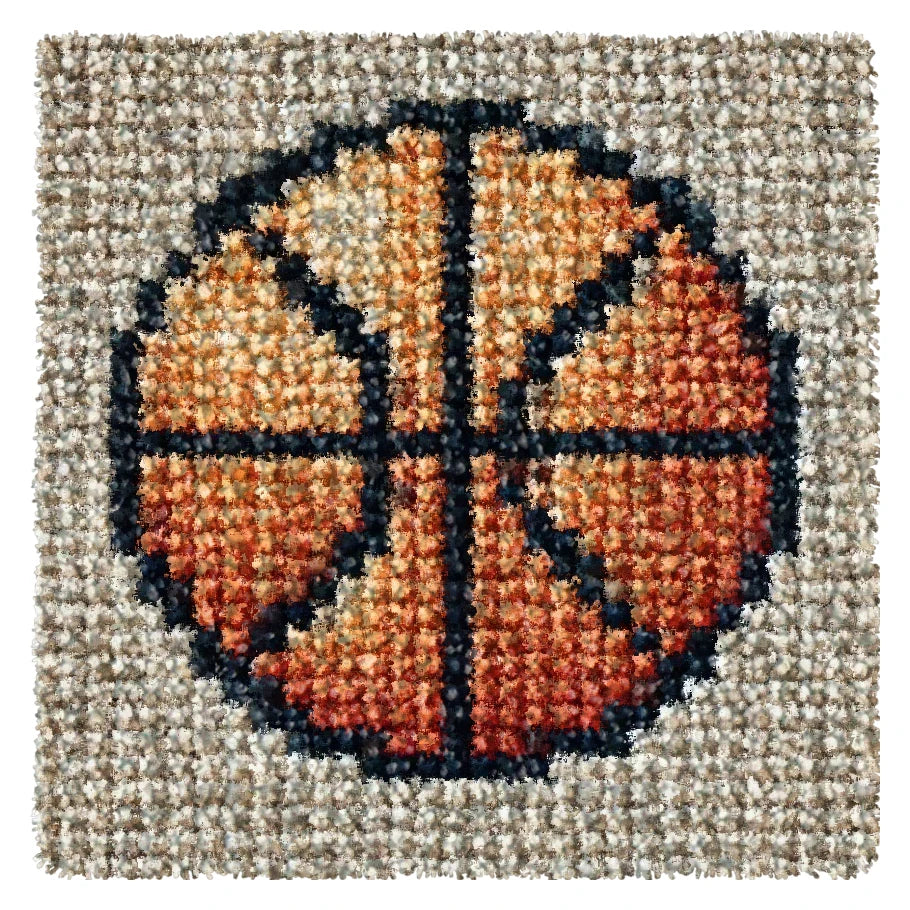 Carpet Embroidery Latch Hook Kit Football Rugby Basketball Undefined Latch Hook Rug Button Pad Package Smyrna Package Carpet DIY