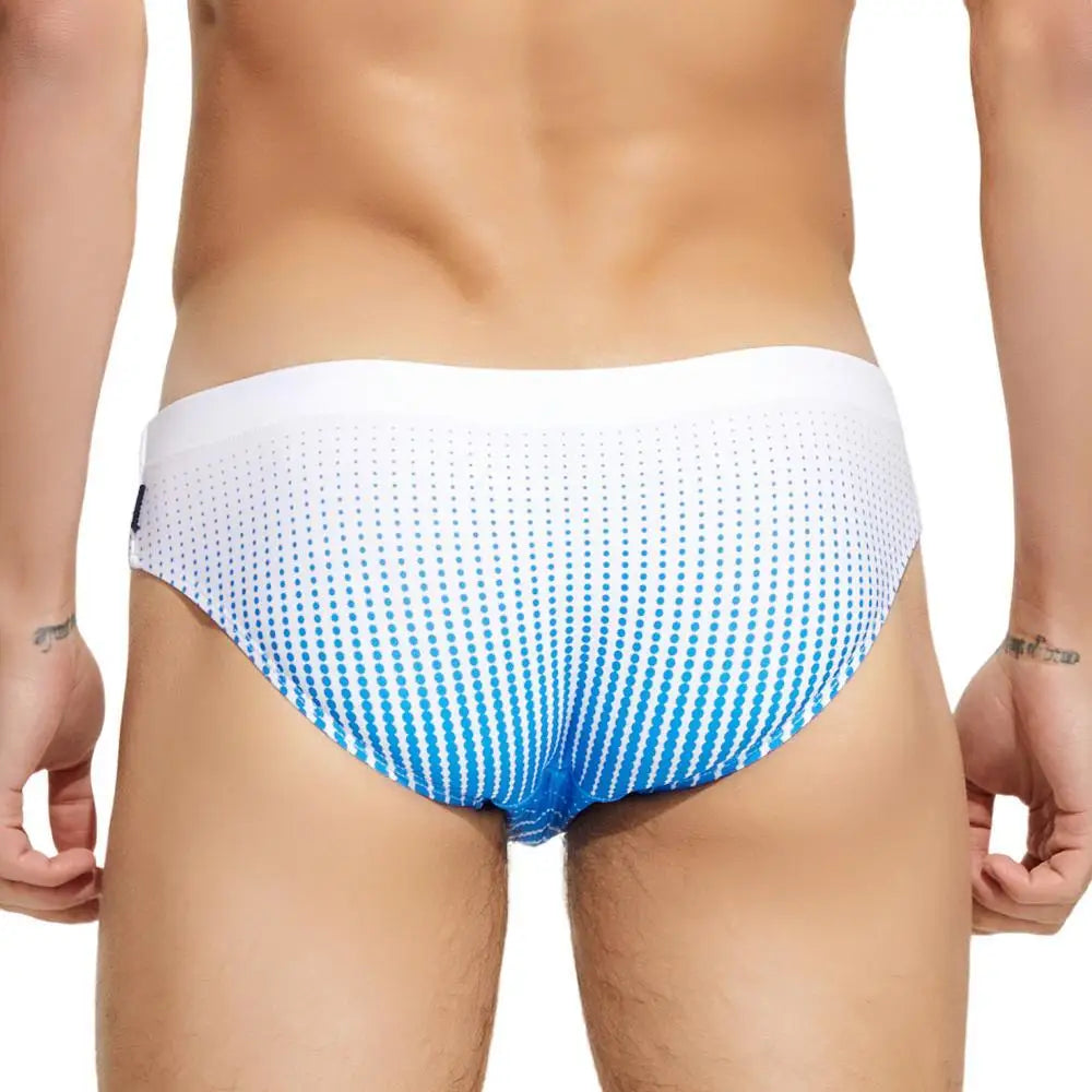 SEOBEAN Mens Swimming Briefs Swim Bikini Sexy Men Low waist Swimwear Trunks Male Swimsuit Surf Beach Shorts