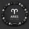 12 Zodiac Bracelets Natural Stone Cancer Virgo Leo Libra Bracelet Couples Friendship Gifts Bracelets Jewelry pulsera hombre