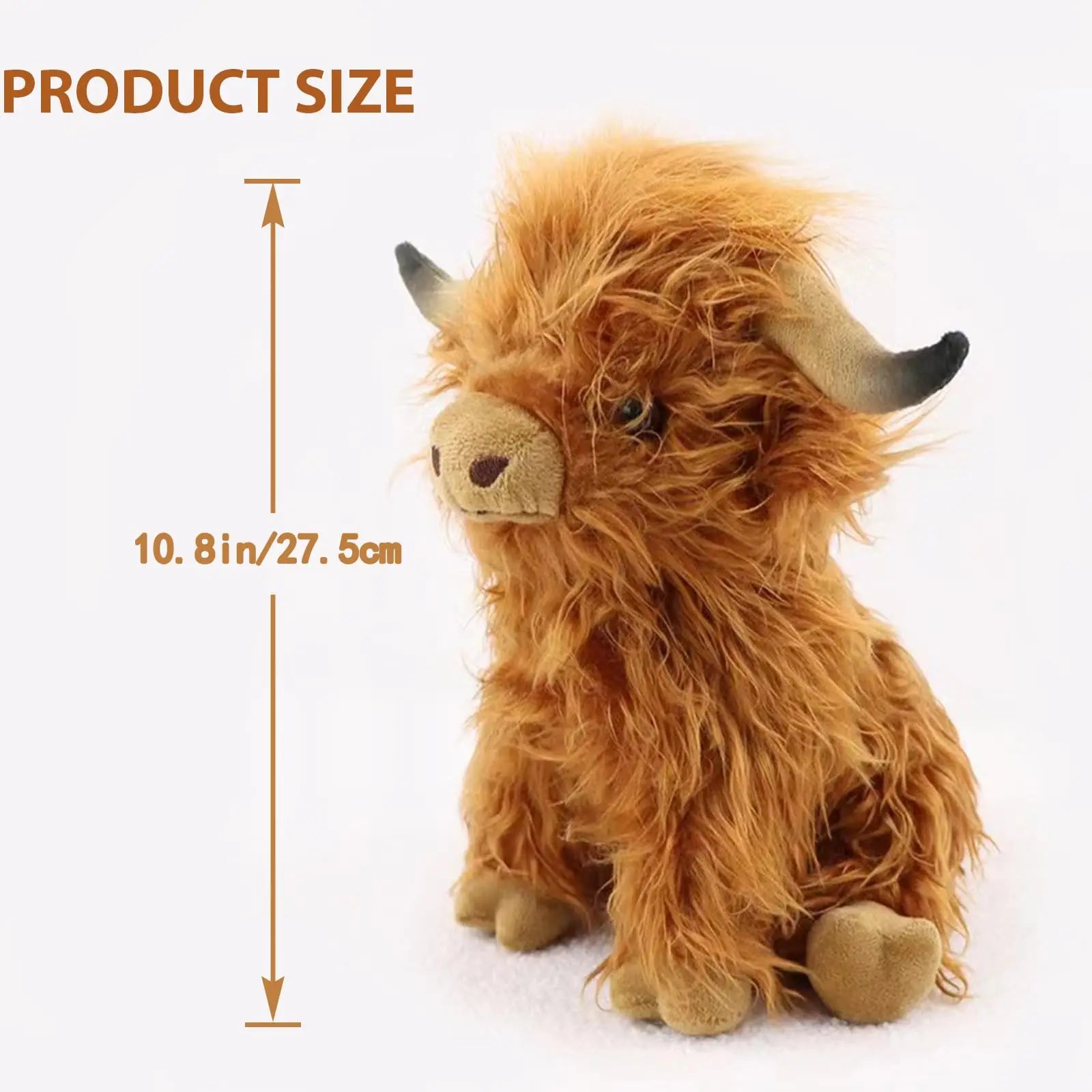 Highland Cow Plush Toy